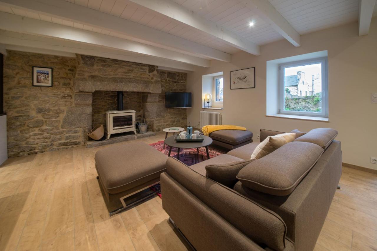 Gwel Ar Mor - Jolie Maison De Charme Renovee Proche Du Port Lanildut Экстерьер фото