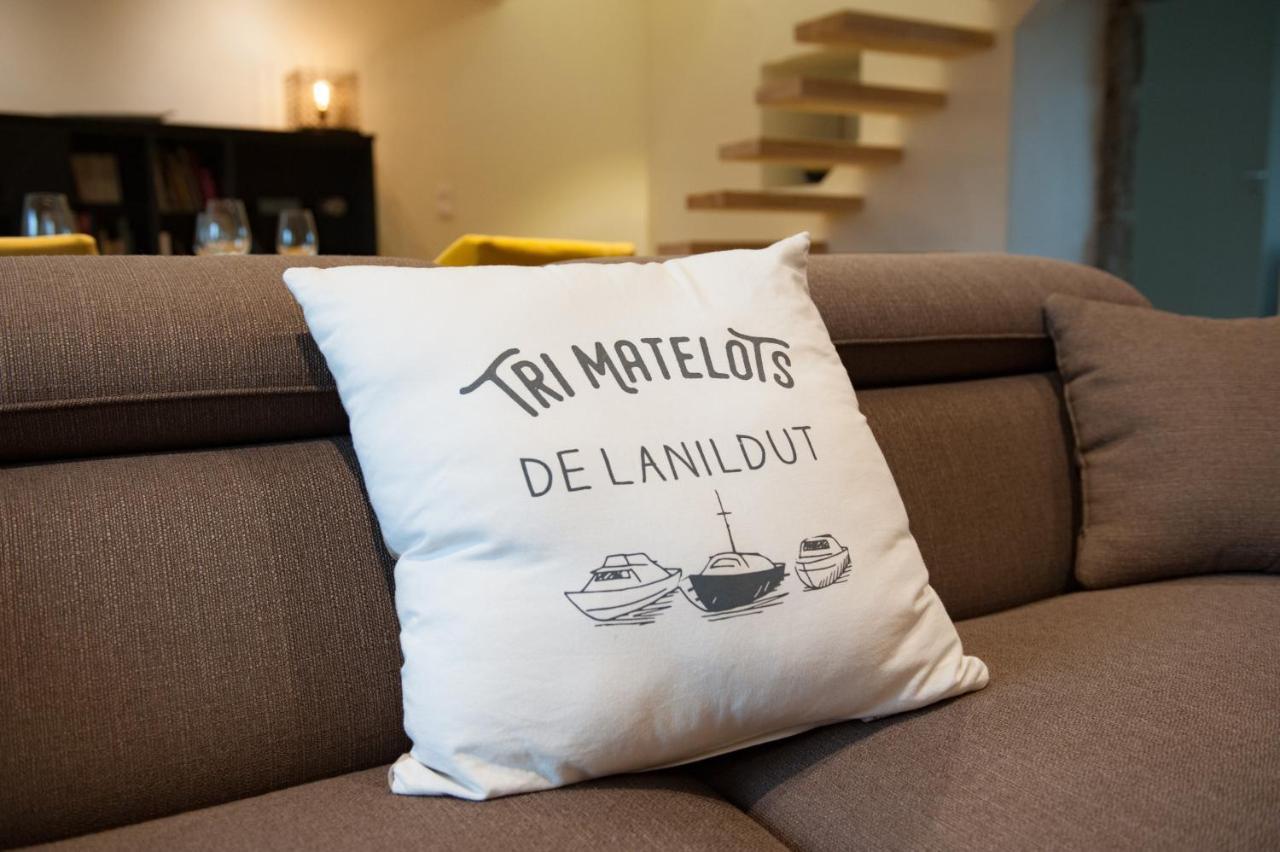 Gwel Ar Mor - Jolie Maison De Charme Renovee Proche Du Port Lanildut Экстерьер фото